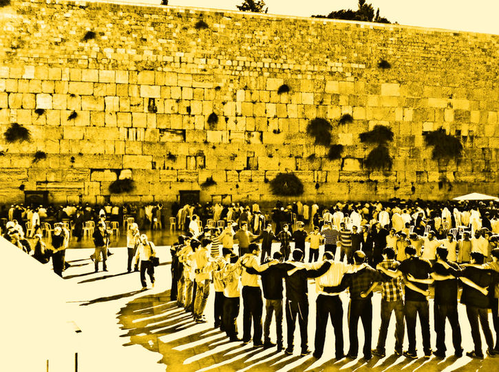 Par le Mur des Lamentations